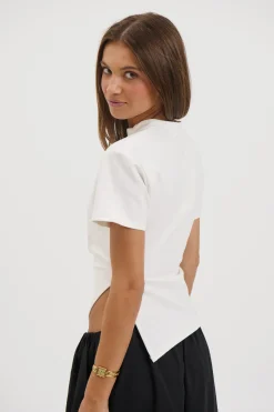 Hilary Top White