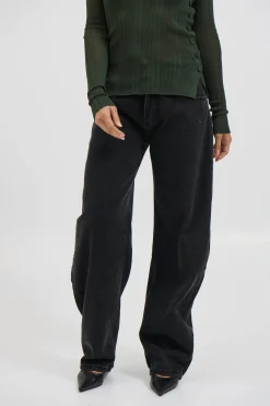 Horseshoe Denim Washed Black