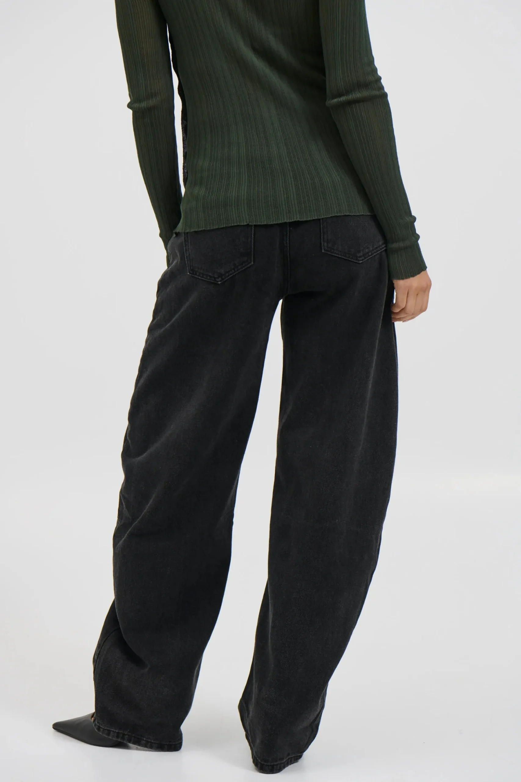 Horseshoe Denim Washed Black