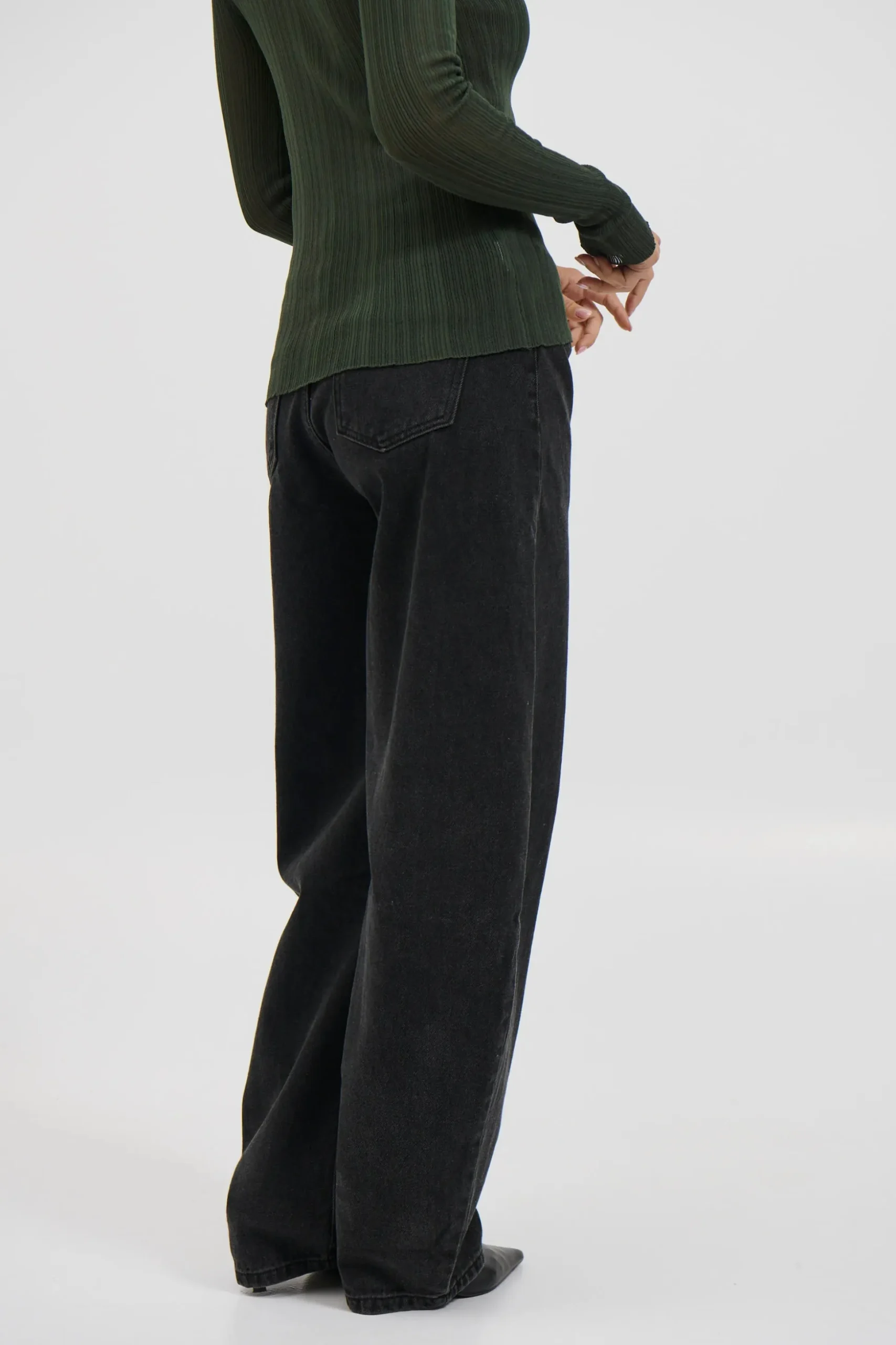 Horseshoe Denim Washed Black