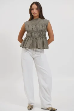 Horseshoe Denim White