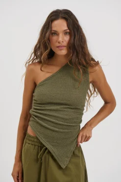 Hudson Top Olive