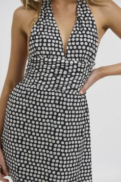 Huntly Mini Dress Polka Dot