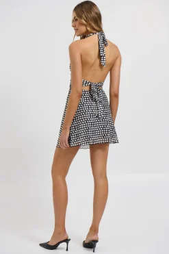 Huntly Mini Dress Polka Dot