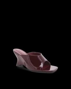 Iselle Heel Dark Cherry Patent
