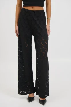 Jacinta Lace Pant Black