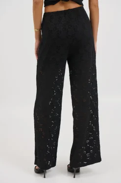 Jacinta Lace Pant Black