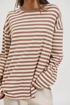 Jaida Long Sleeve Chocolate