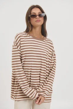 Jaida Long Sleeve Chocolate