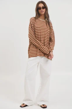 Jaida Long Sleeve Latte