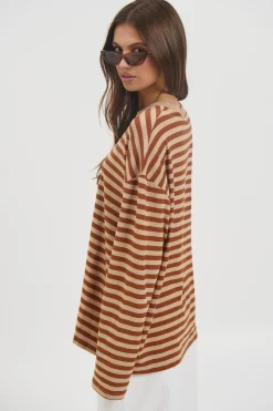 Jaida Long Sleeve Latte