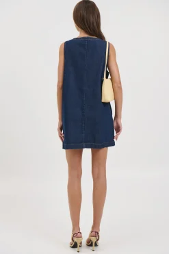 Jaymes Denim Dress Indigo