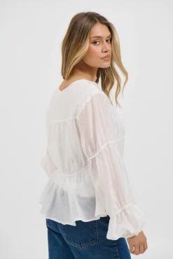 Jemimah Top White