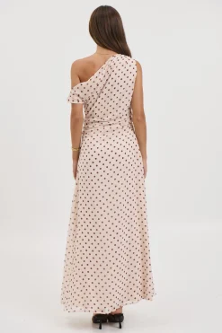 Jerri Maxi Dress Beige