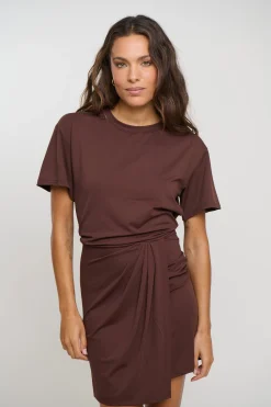 Jodie Mini Dress Chocolate