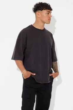 Jordan Crop Tee Acid Black