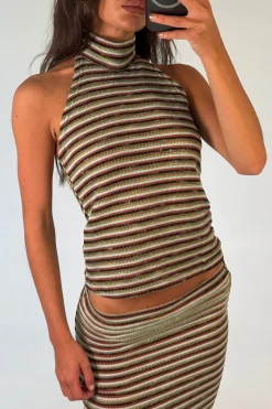 Jordy Top Blue Stripe