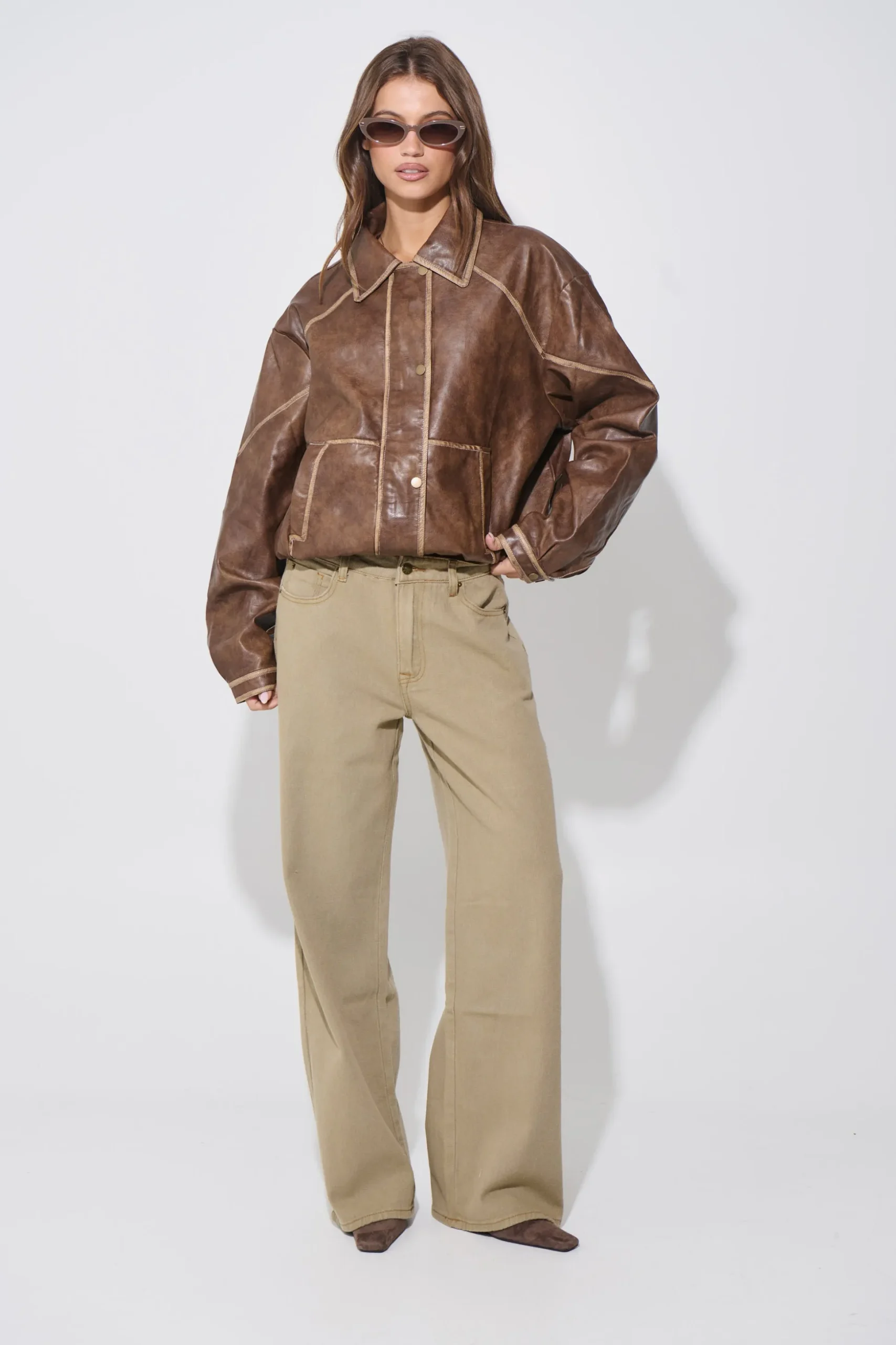 Jorja Bomber Jacket Mocha