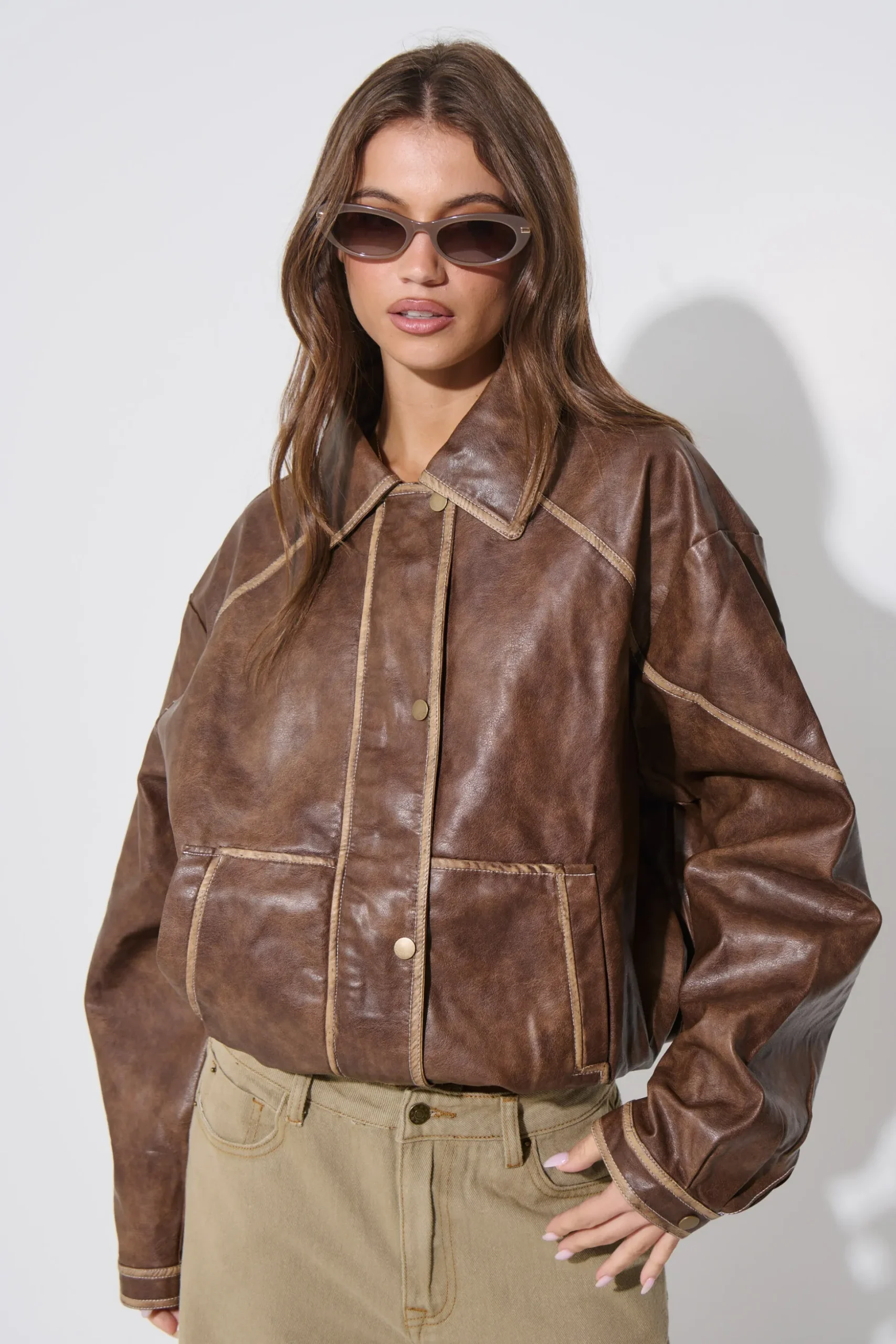 Jorja Bomber Jacket Mocha