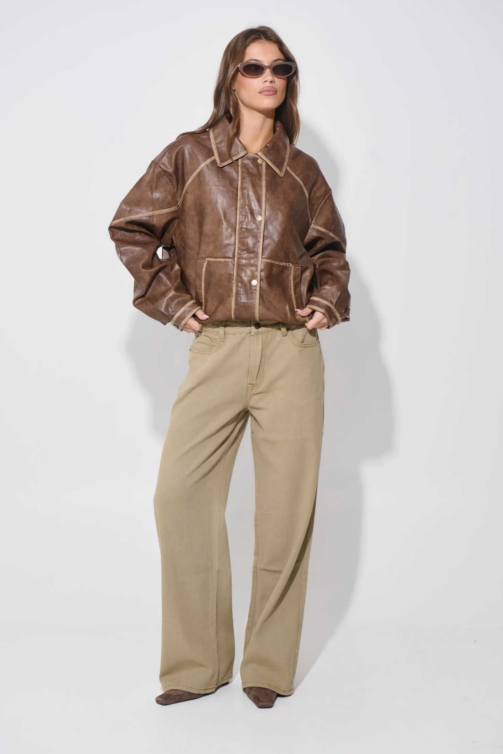 Jorja Bomber Jacket Mocha