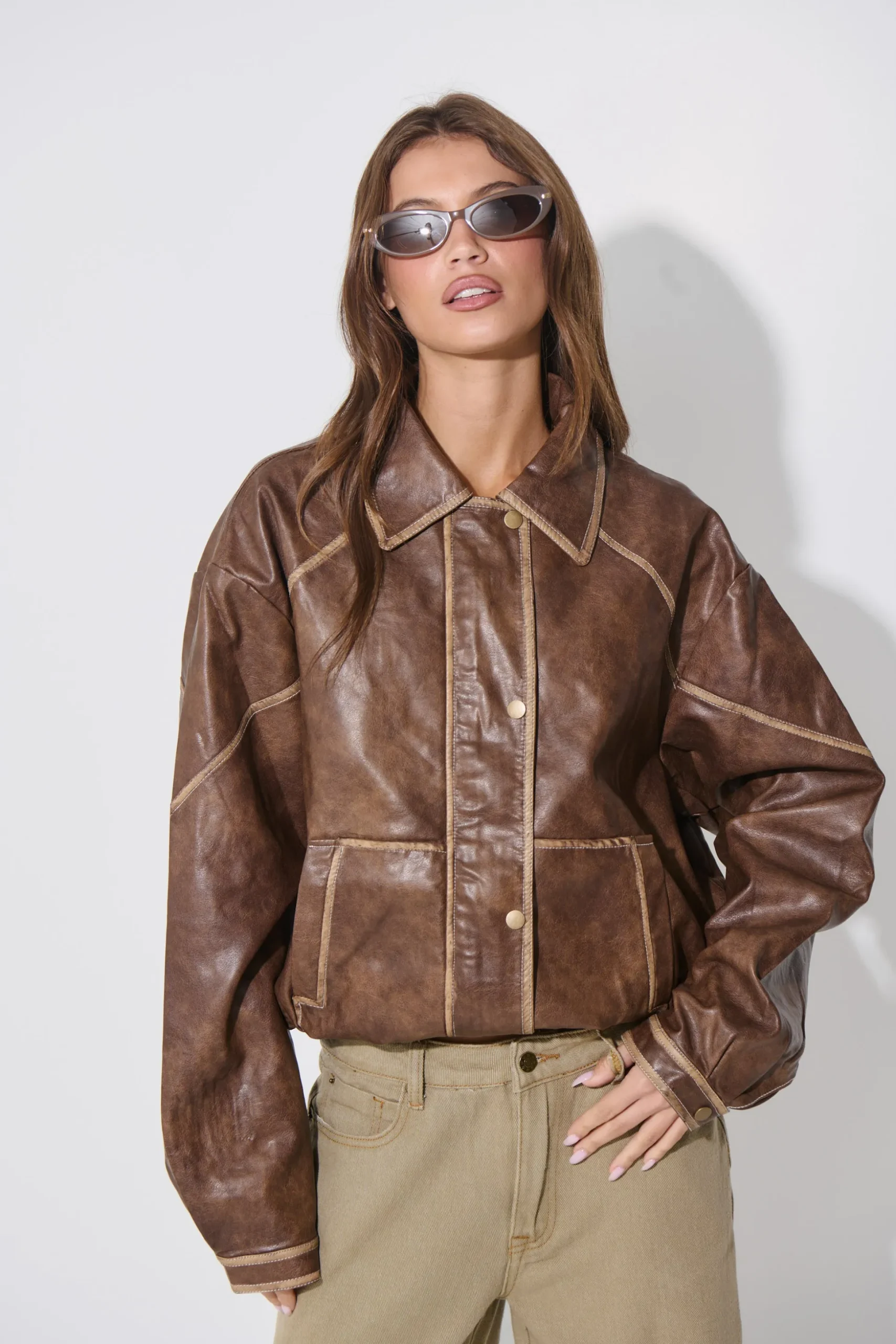 Jorja Bomber Jacket Mocha