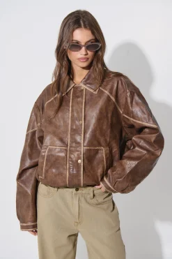 Jorja Bomber Jacket Mocha