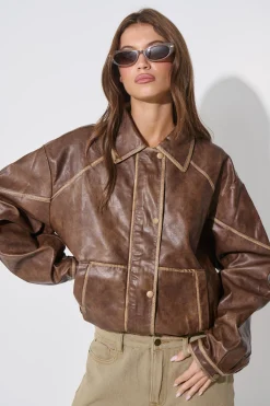 Jorja Bomber Jacket Mocha