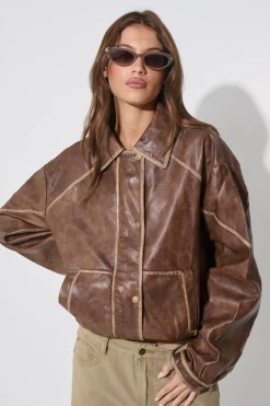Jorja Bomber Jacket Mocha