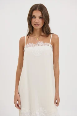 Julietta Mini Dress Ivory