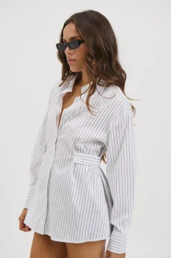 June Oversized Shirt White