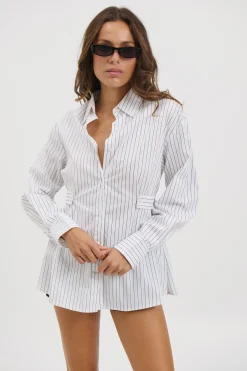 June Oversized Shirt White