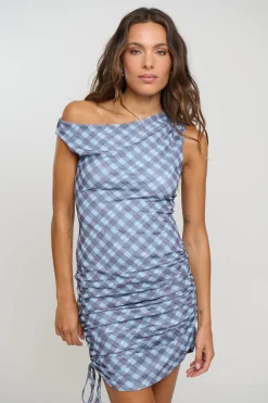 Juniper Mini Dress Blue