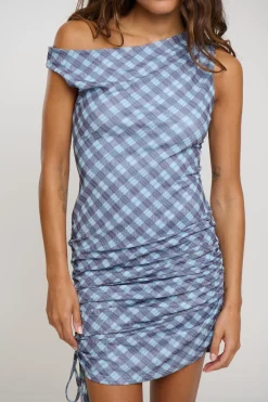 Juniper Mini Dress Blue