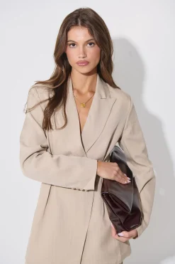 Kassandra Pinstripe Set Natural