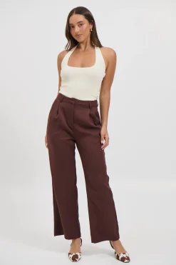 Katya Halterneck Top Off White