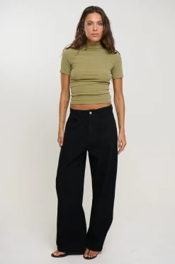 Katya Short Sleeve Olive