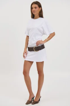 Kea Mini Dress White