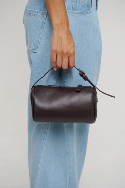 Kelli Genuine Leather Bag Chocolate