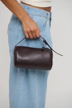 Kelli Genuine Leather Bag Chocolate