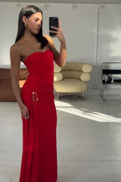 Kelly Maxi Dress Cherry