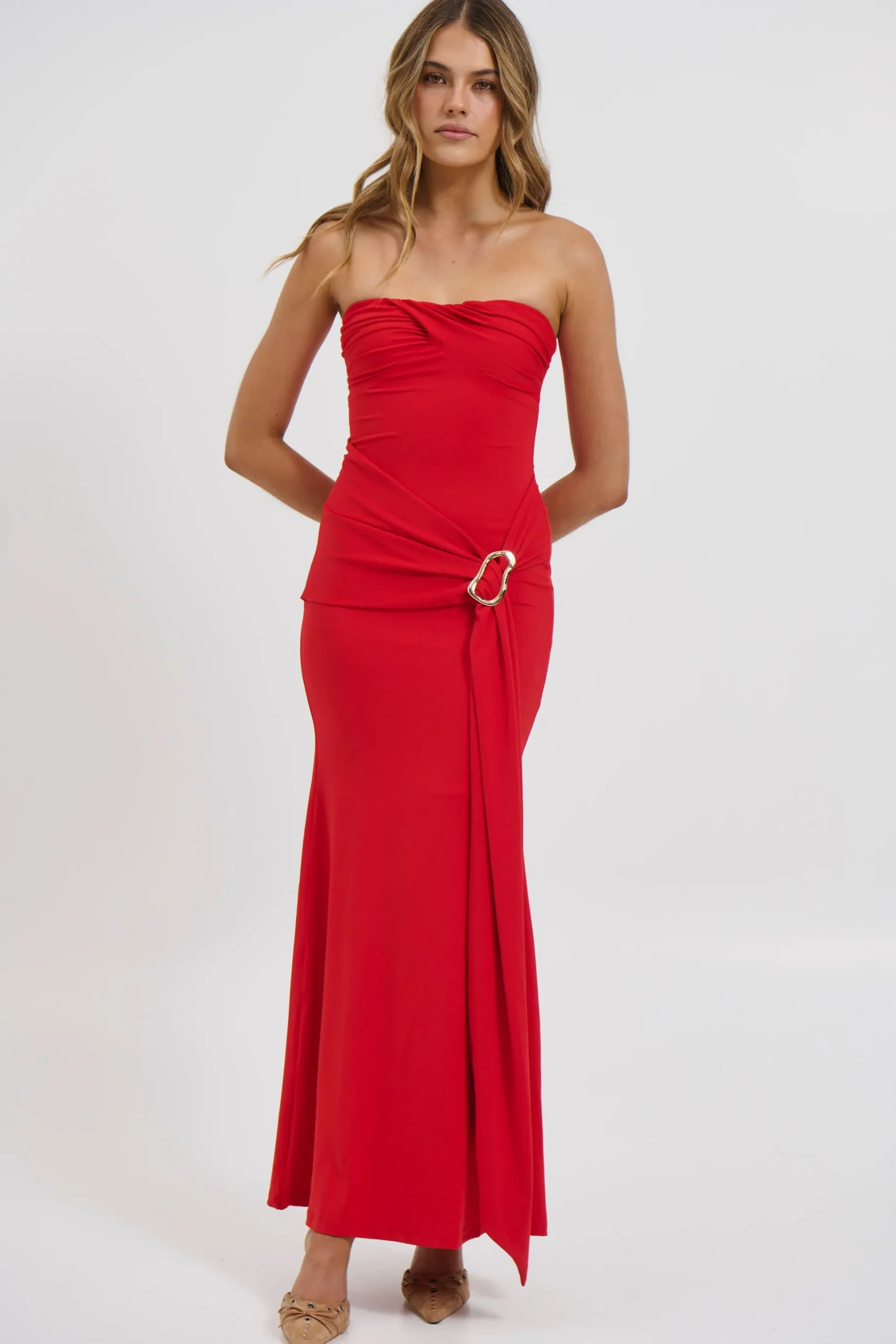 Kelly Maxi Dress Cherry