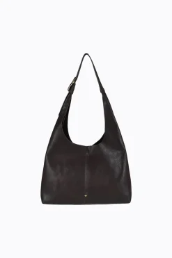 Kismet Slouch Bag Chocolate Grain/Gold