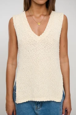 Kitt Knit Top Cream
