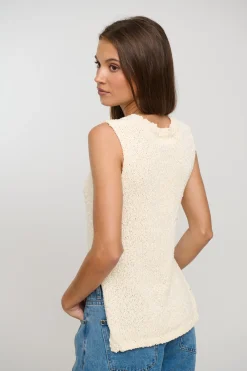 Kitt Knit Top Cream