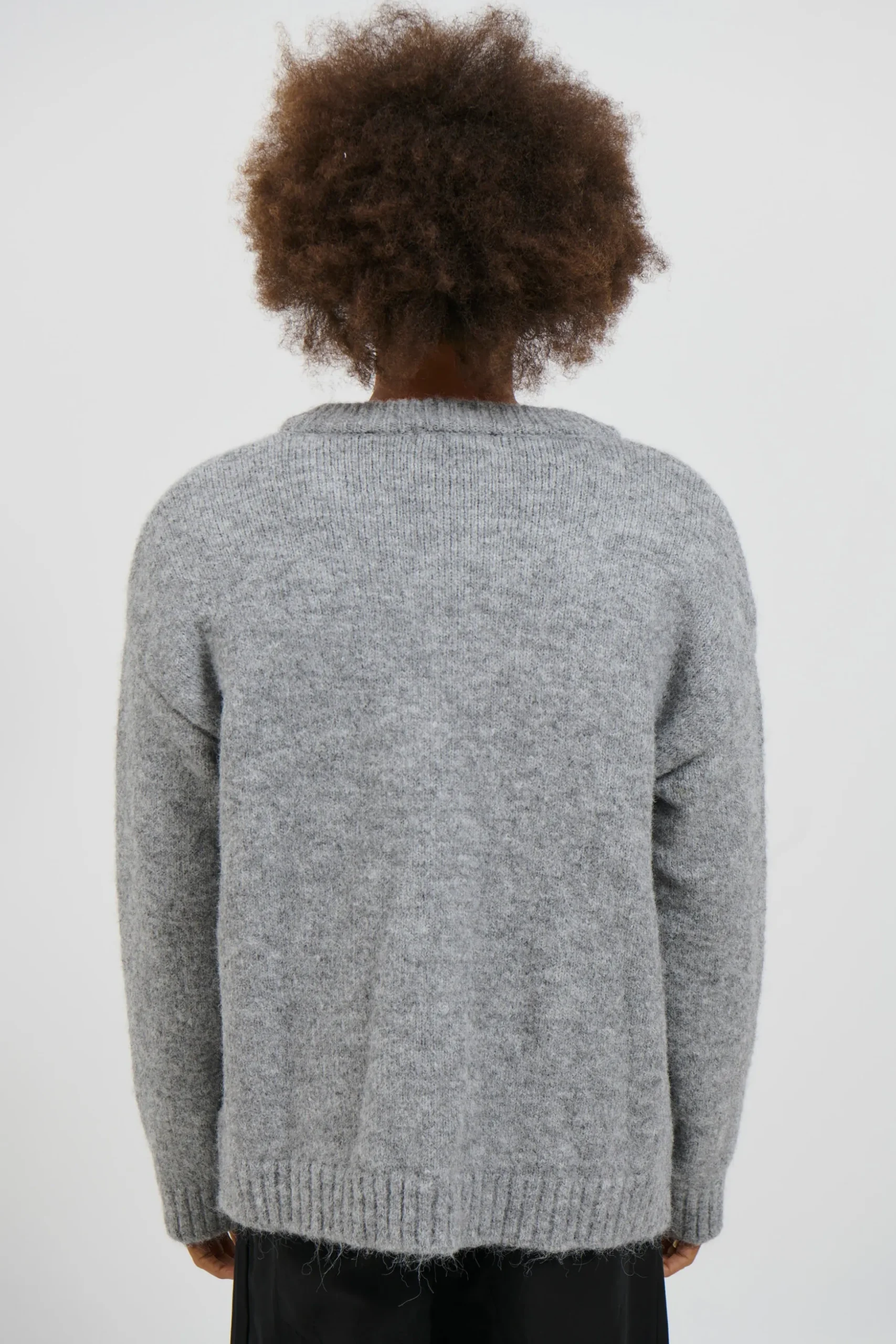 Knitted Oversize Cardigan Grey