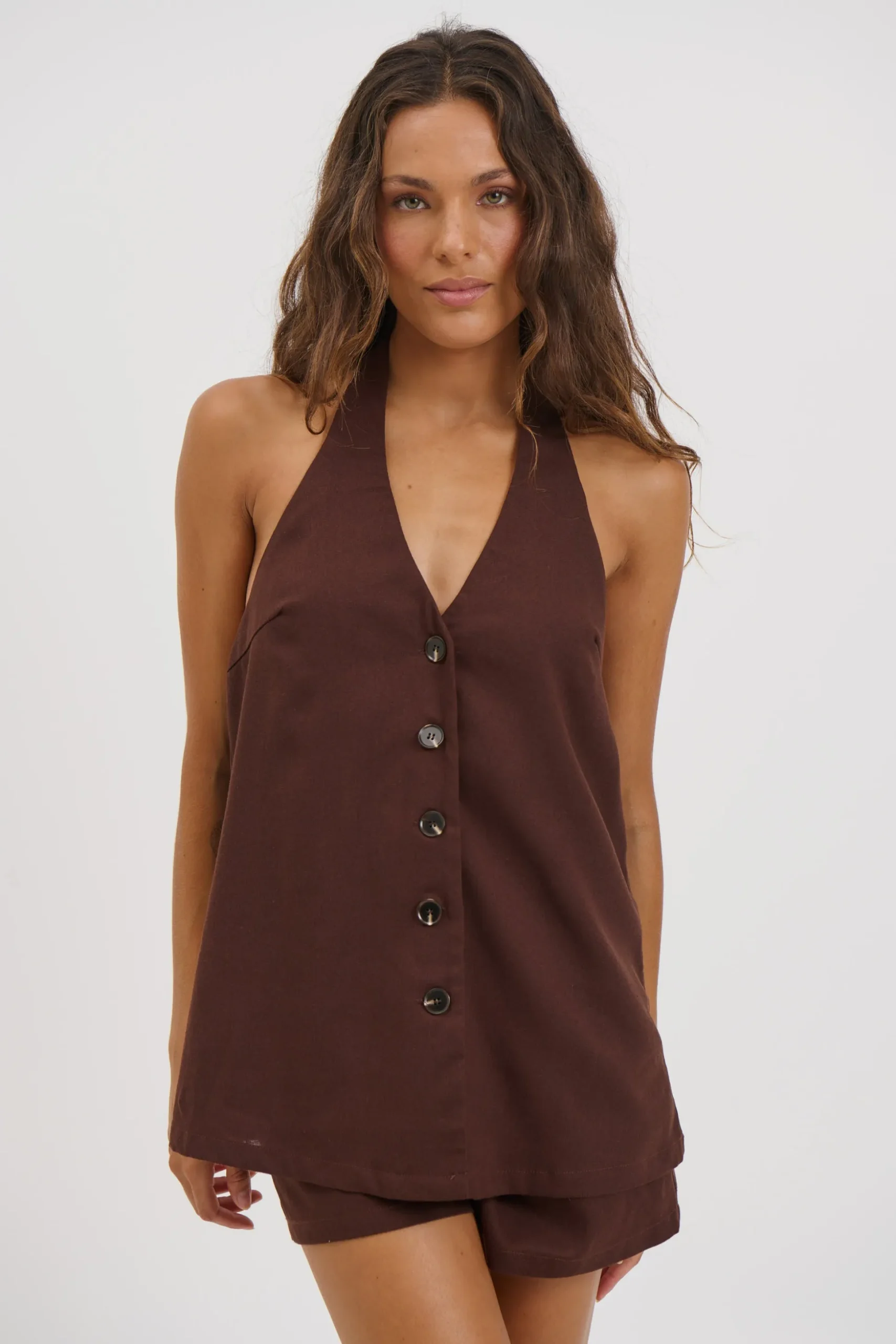 Koa Vest Chocolate