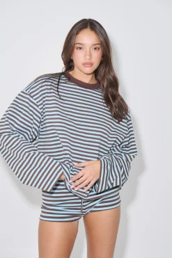 Kourt Bloomers Chocolate Sea Stripe