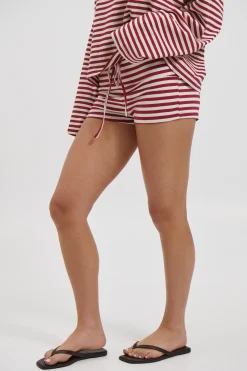 Kourt Bloomers Wine Stripe