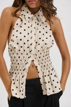 Kristal Top Polka Dot