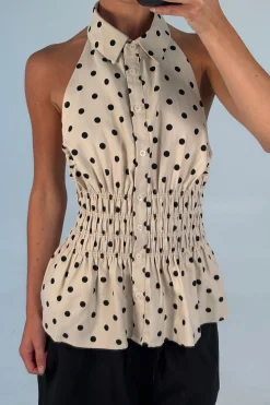 Kristal Top Polka Dot